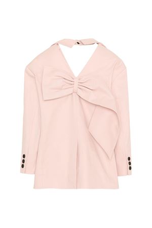 Pink cotton blazer, DOUUOD KIDS | DY2A04G0197504
